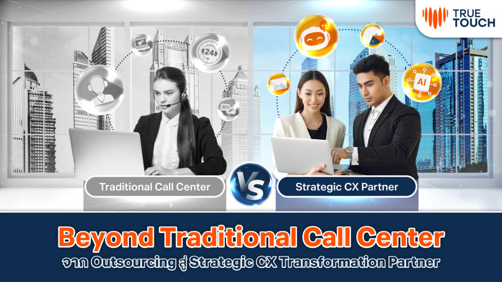 CX transformation partner strategy in modern contact center Thailand